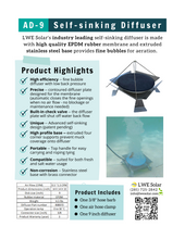 Load image into Gallery viewer, Self-sinking Diffuser AD-9