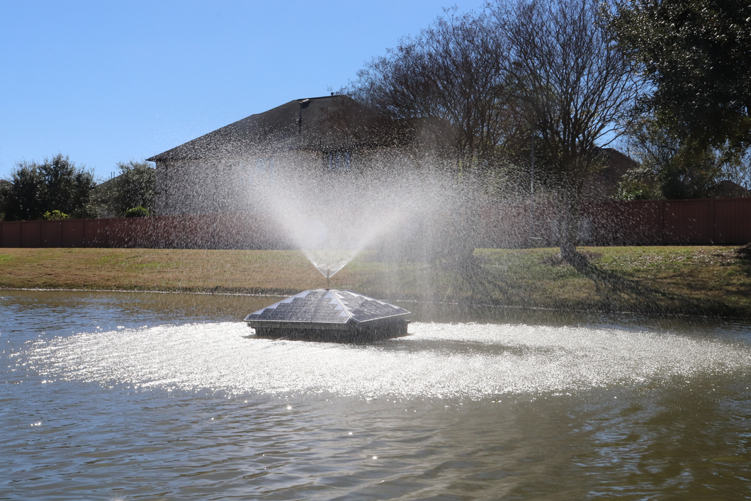 Full YL800 Solar Fountain - Floating Series System